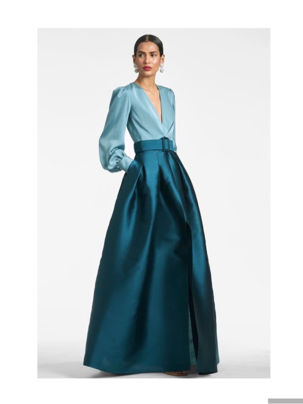 Sachin and Babi Zoe Gown